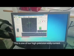 detector de fallas de corriente de redondo detecta el defecto de grieta en el tambor de tubo de cobre fino