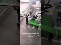 Video de la corriente de redondo y la inspección conjunta visual del anillo de acero