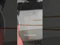 El detector de fallas de corriente de redondo pasa a través de la sonda para inspeccionar la varilla de cobre manualmente