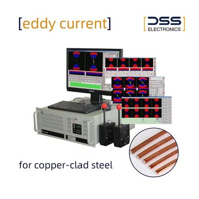 Detector de fallas de corriente Eddy digital inteligente dedicado al control de calidad del alambre compuesto